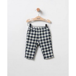 SUDADERA & PANTALON CUADROS MARINO