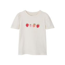 CAMISETA NIÑA FRESAS