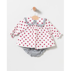 BLUSA NIÑA CORAZONES &...