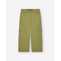 PANTALON CHICA DENIM KHAKI