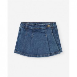 FALDA PANTALON DENIM BEBE