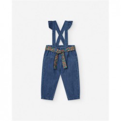 PETO DENIM BEBE NIÑA