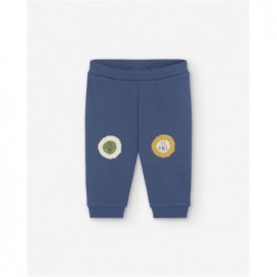 JOGGINS BEBE LEONES AZUL