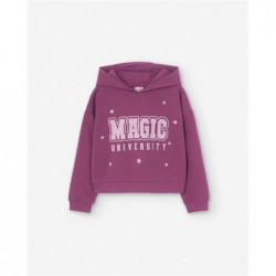 SUDADERA NIÑA MAGIC FUCSIA