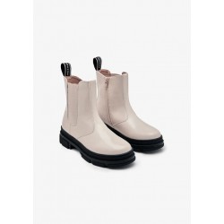 BOTA CHICA CHELSEA BEIGE