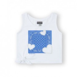 CAMISETA NIÑA CASHMIRE AZULON