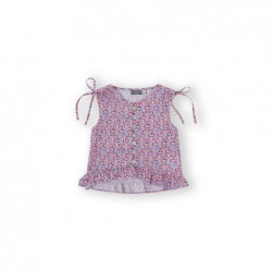 TOP NIÑA FLORECITAS