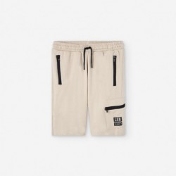 BERMUDA CHICO PUNTO BEIGE