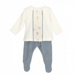 CONJUNTO POLAINA GLOBOS AZUL