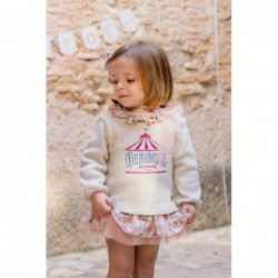 CONJUNTO BEBE CIRCO ROSA