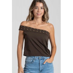 TOP ASMIETRICO TEEN ESTRELLAS