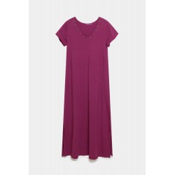 VESTIDO LARGO TEEN ESTRELLAS