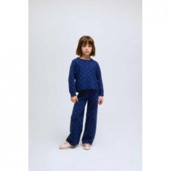 PANTALON NIÑA PUNTO AZUL...
