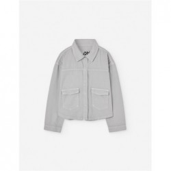 CAZADORA DENIM CHICA PIEDRA