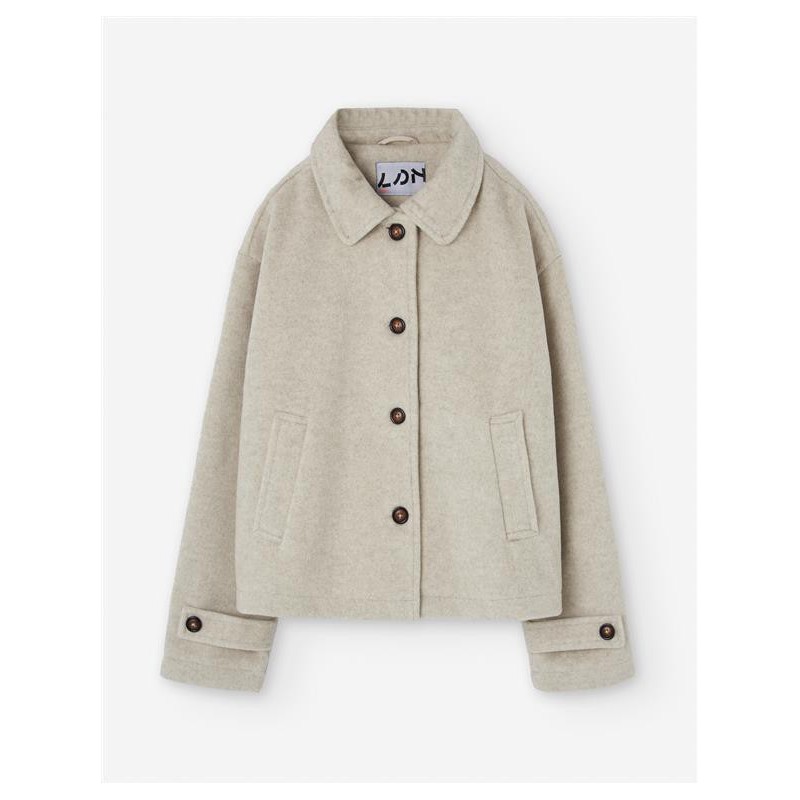 CHAQUETON CHICA CORTO CRUDO