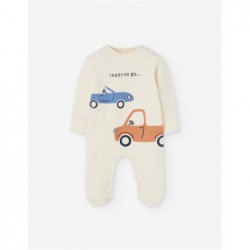 PIJAMA BEBE NIÑO COCHES BIEGE