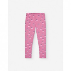 LEGGIN NIÑA CEREZAS ROSAS