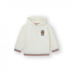 SUDADERA NIÑO CAPUCHA CRUDA