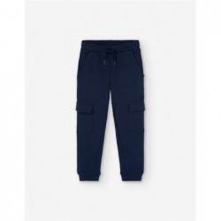 JOGGIN NIÑO CARGO MARINO