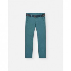PANTALON CHINO NIÑO VERDE