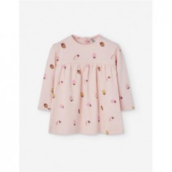 VESTIDO BEBE FRESITAS ROSA