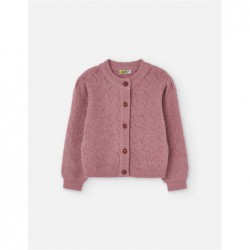 CHAQUETA NIÑA PUNTO CALADA...