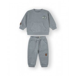 CONJUNTO CHANDAL BEBE GRIS