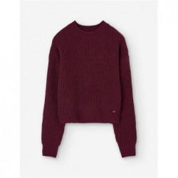 JERSEY CHICA LUREX BURDEOS