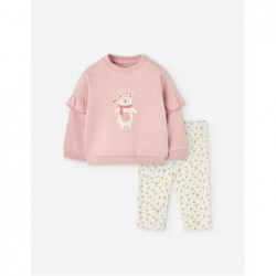SUDADERA BEBE NIÑA OSITO &...