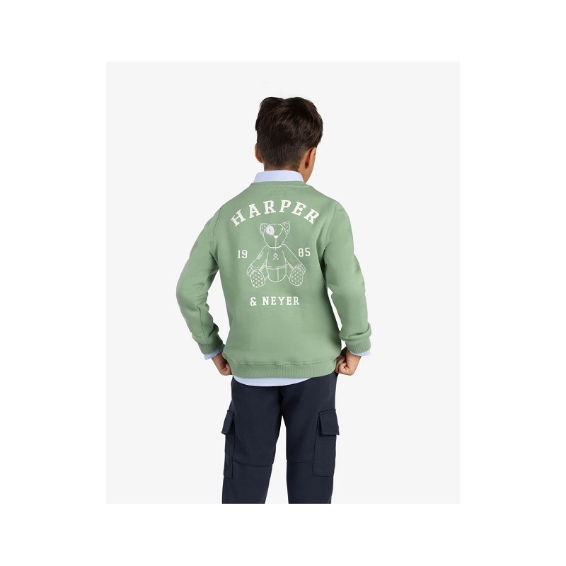 SUDADERA CHICO ARTHUR VERDE