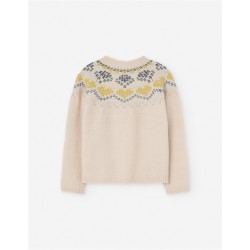 JERSEY NIÑA CENEFA BEIGE