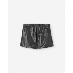 FALDA PANTALON CHICA POLIPIEL NEGRA