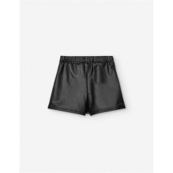 FALDA PANTALON NIÑA POLIPIEL NEGRA