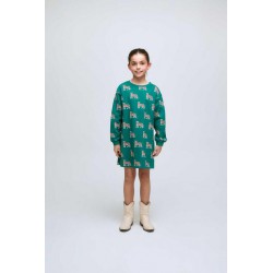 VESTIDO NIÑA TIGRES VERDE COMPAÑIA FANTASTICA
