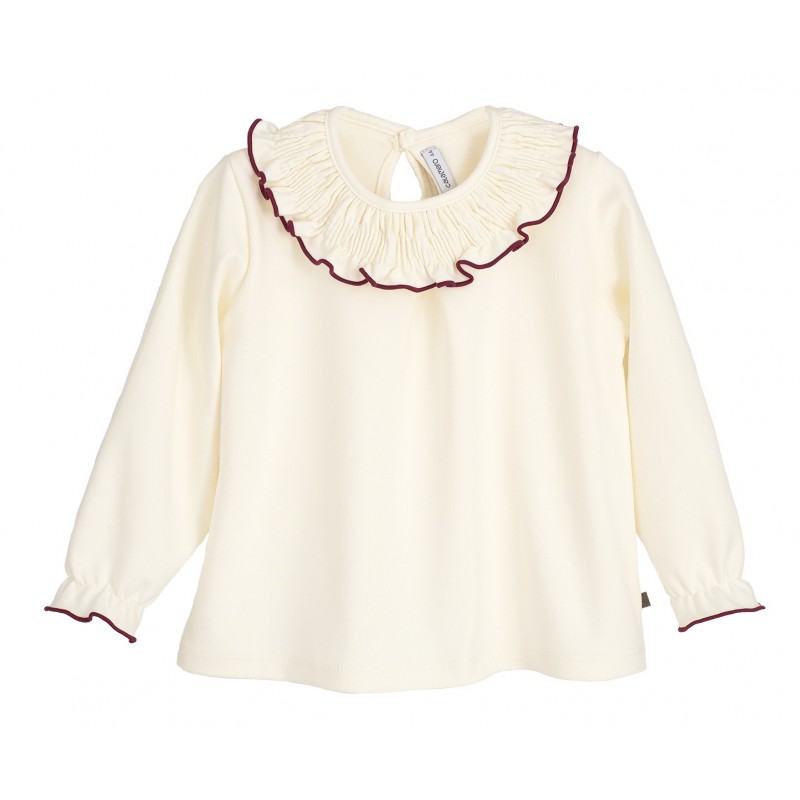 BLUSA NIÑA PUNTO VOLANTE