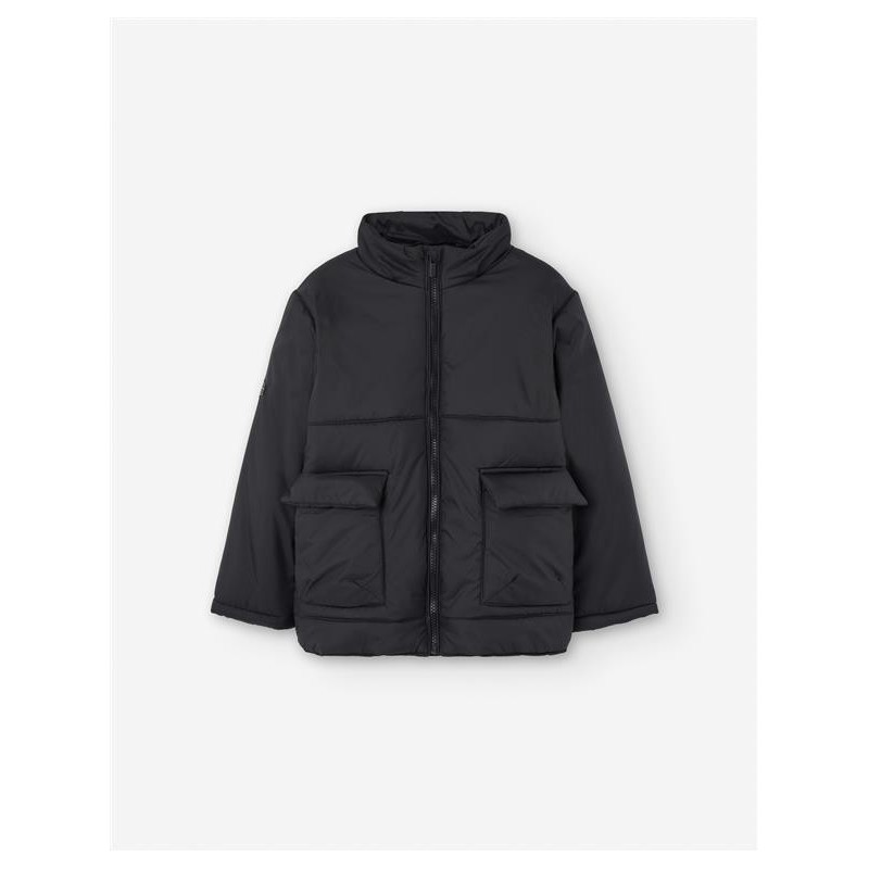 CHAQUETON NIÑO GRIS ANTRACITA