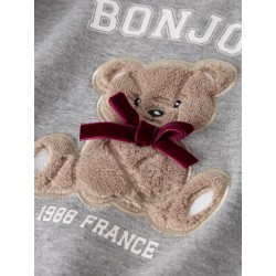 SUDADERA NIÑA OSITO