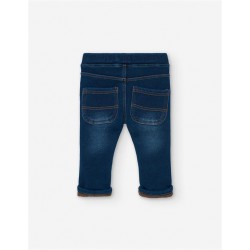 PANTALON DENIM BEBE MARINO