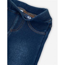 PANTALON DENIM BEBE MARINO