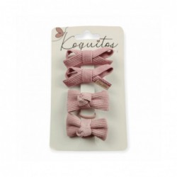 SET PINZAS & GOMITAS LAZOS...