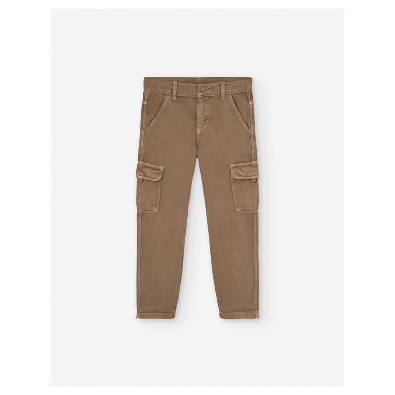 PANTALON CARGO NIÑO TOSTADO