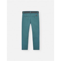 PANTALON CHINO NIÑO VERDE