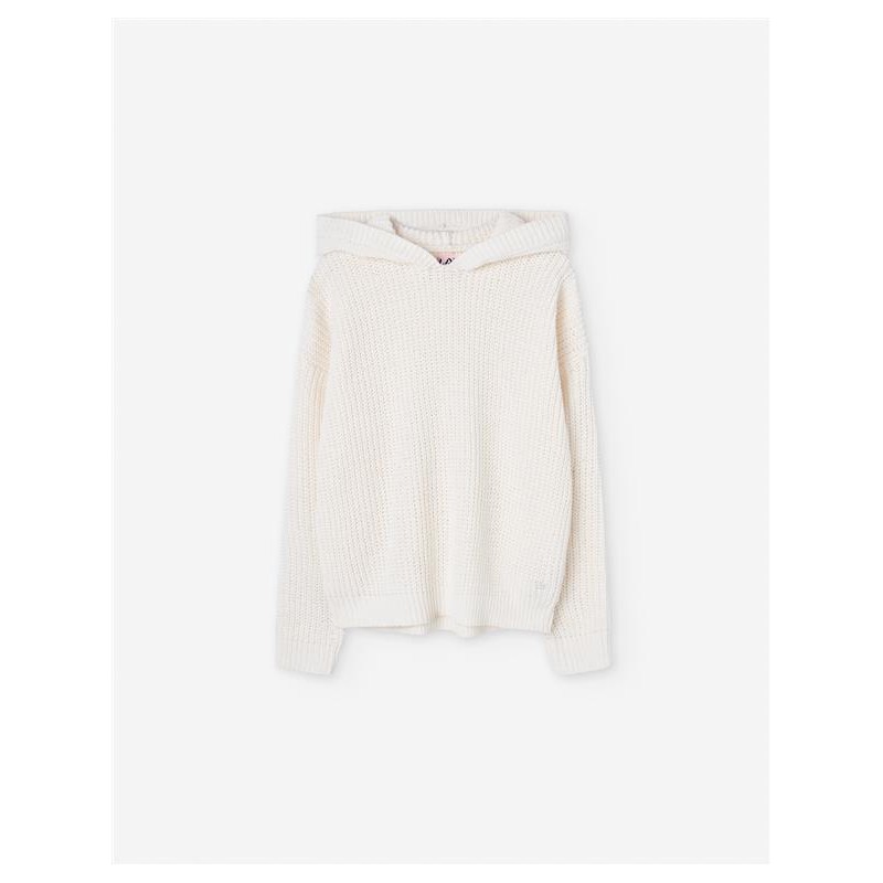 JERSEY CHICA CAPUCHA BLANCO