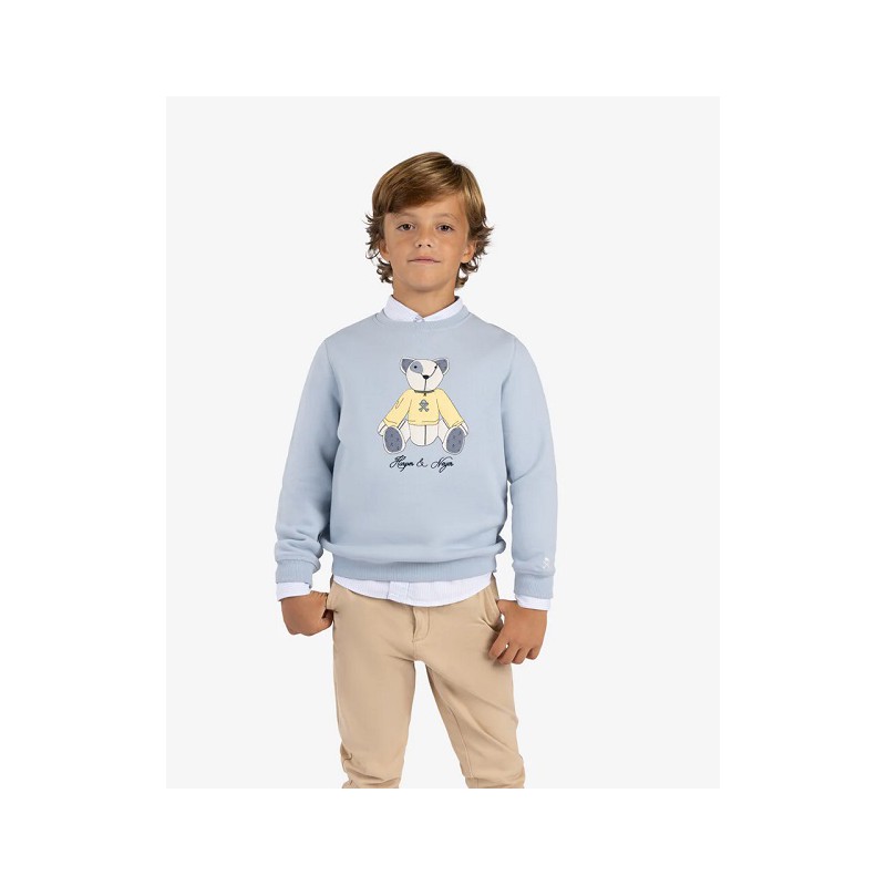 SUDADERA HARPER TEDDY CELESTE