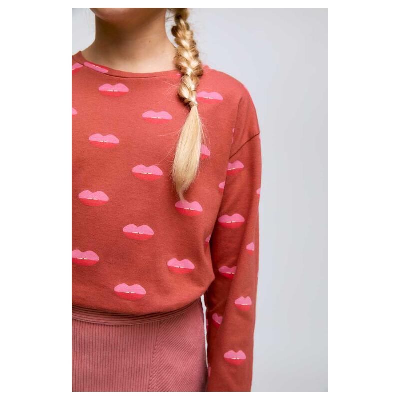 CAMISETA NIÑA M/L LIPS