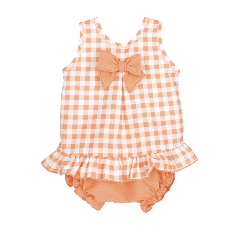 JESUSITO BEBE NIÑA VICHY NARANJA
