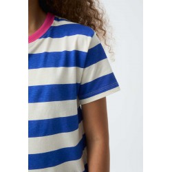 CAMISETA NIÑA RAYAS AZULONAS COMPAÑIA FANTASTICA