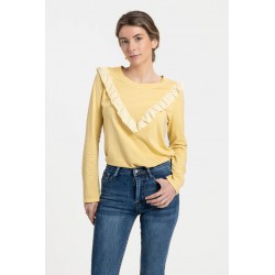 CAMISETA TEEN VOLANTE V VICHY