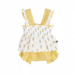 CONJUNTO BEBE NIÑA POLOLO PIÑAS