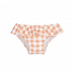 CULETIN NIÑA VICHY NARANJA